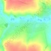 Топографическая карта Кутлу-Букаш, высота, рельеф