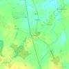 Топографическая карта Каштановка, высота, рельеф