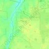 Топографическая карта Верхняя Матрёнка, высота, рельеф