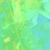 Топографическая карта Чухово, высота, рельеф
