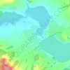 Топографическая карта Сылва, высота, рельеф