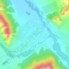 Топографическая карта Барагаш, высота, рельеф