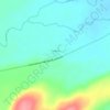 Топографическая карта Пущино, высота, рельеф