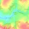 Топографическая карта Сажино, высота, рельеф