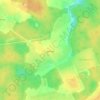 Топографическая карта Брехово, высота, рельеф