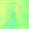 Топографическая карта Кочетовка, высота, рельеф