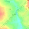Топографическая карта Сосновоборское, высота, рельеф