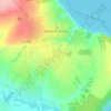 Топографическая карта Камское Устье, высота, рельеф