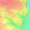 Топографическая карта Пады, высота, рельеф