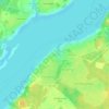 Топографическая карта Плоски, высота, рельеф
