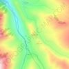 Топографическая карта Камунта, высота, рельеф