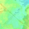 Топографическая карта Касарги, высота, рельеф