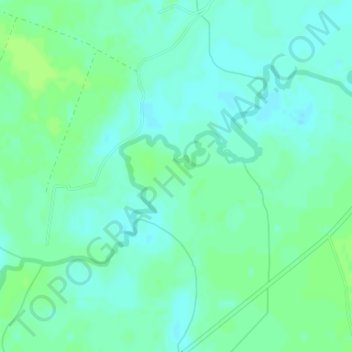 Топографическая карта Trent River, высота, рельеф