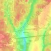 Топографическая карта Новая Ляда, высота, рельеф