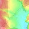 Топографическая карта Никольское, высота, рельеф