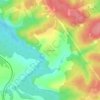 Топографическая карта Предгорье, высота, рельеф