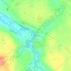 Топографическая карта Ольховатка, высота, рельеф