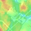Топографическая карта Егорьевское, высота, рельеф