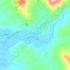 Топографическая карта Малый Бащелак, высота, рельеф