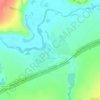 Топографическая карта Камаево, высота, рельеф
