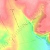 Топографическая карта Кзыл-Чишма, высота, рельеф