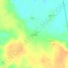 Топографическая карта Стрелецкое, высота, рельеф