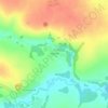 Топографическая карта Заводской, высота, рельеф