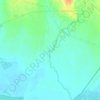 Топографическая карта Пушкарская, высота, рельеф