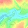 Топографическая карта Новочесноковка, высота, рельеф