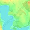 Топографическая карта Глазово, высота, рельеф