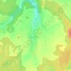 Топографическая карта Мышенское, высота, рельеф