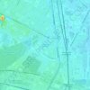 Топографическая карта сад Жореса Алфёрова, высота, рельеф