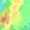 Топографическая карта Красный Посёлок, высота, рельеф