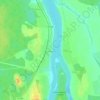 Топографическая карта Гостинополье, высота, рельеф