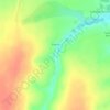 Топографическая карта Озерки, высота, рельеф