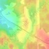 Топографическая карта Ивашково, высота, рельеф