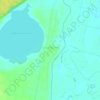 Топографическая карта Усть-Миасское, высота, рельеф