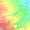 Топографическая карта Фатеево, высота, рельеф