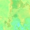 Топографическая карта Кыштовка, высота, рельеф