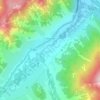 Топографическая карта Кумалыр, высота, рельеф