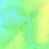 Топографическая карта Озерки, высота, рельеф