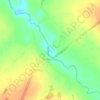 Топографическая карта Ромашково, высота, рельеф