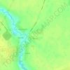 Топографическая карта Дубровки, высота, рельеф
