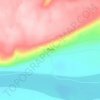 Топографическая карта Исит, высота, рельеф