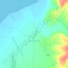 Топографическая карта Крутоберегово, высота, рельеф