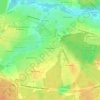 Топографическая карта Свиноедово, высота, рельеф