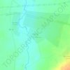 Топографическая карта Ишметово, высота, рельеф