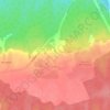 Топографическая карта Глобицы, высота, рельеф