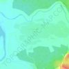 Топографическая карта Осиновое Плёсо, высота, рельеф