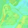 Топографическая карта Бозово, высота, рельеф